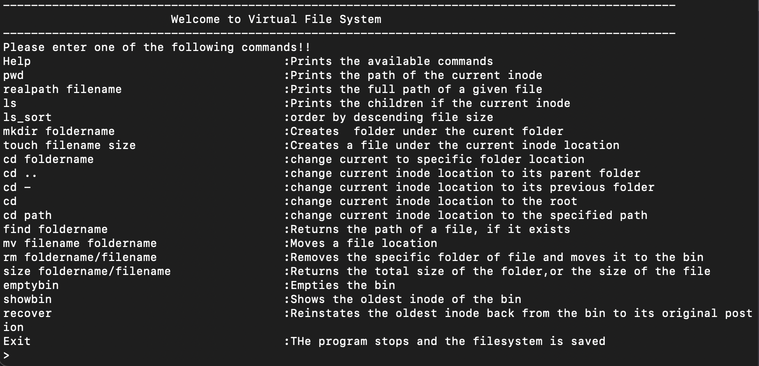 Virtual File Management System